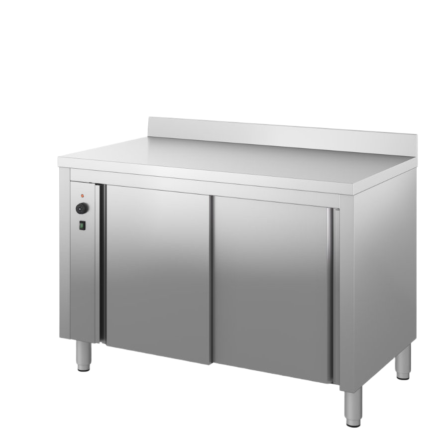 Inox grijani pultevi