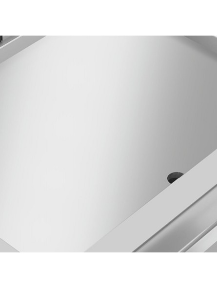 Electric Fry Top M120 Smooth Plate - Chrome Plated