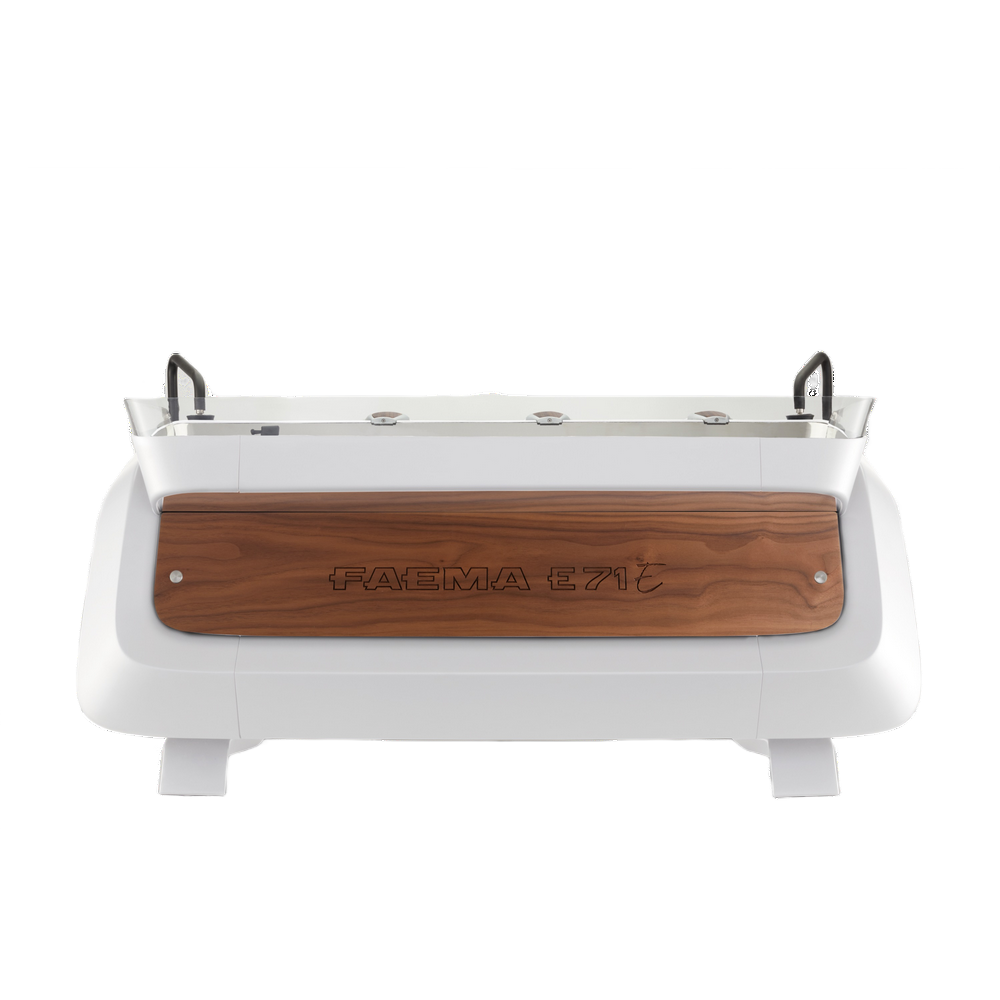 E71E A/3 WHITE WOOD ALUMINUM - 3 BUTTONS