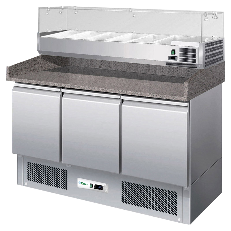 Forcar G-S903PZ - pult 3 x vrata + vitrina