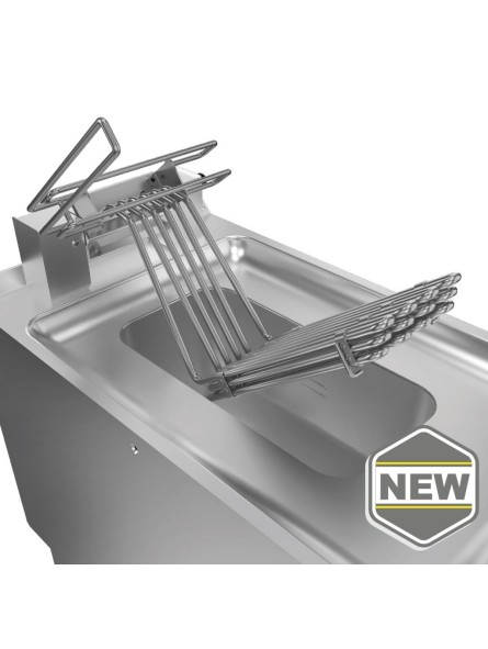 Električna friteza s dvije posude-10L