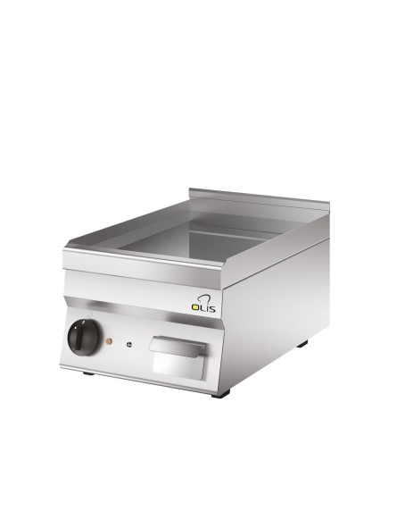 Električni roštilj glatka inox ploča