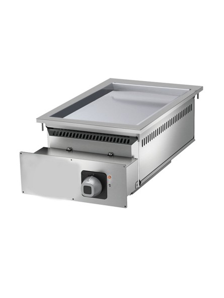 Električni roštilj-rebrasta kromirana ploča