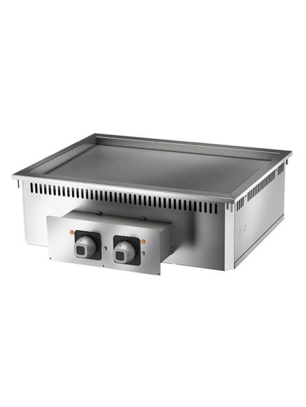 Električni roštilj-glatka kromirana ploča