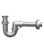 JEDNOSTRUKI PVC SIFON