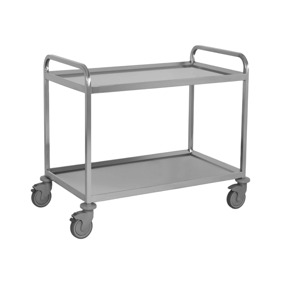 Inox kolica za teže terete / 3 police / 300 kg