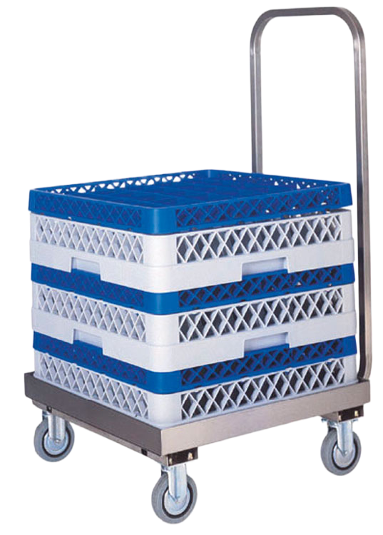 Inox kolica s košarama za perilicu/ CP1445