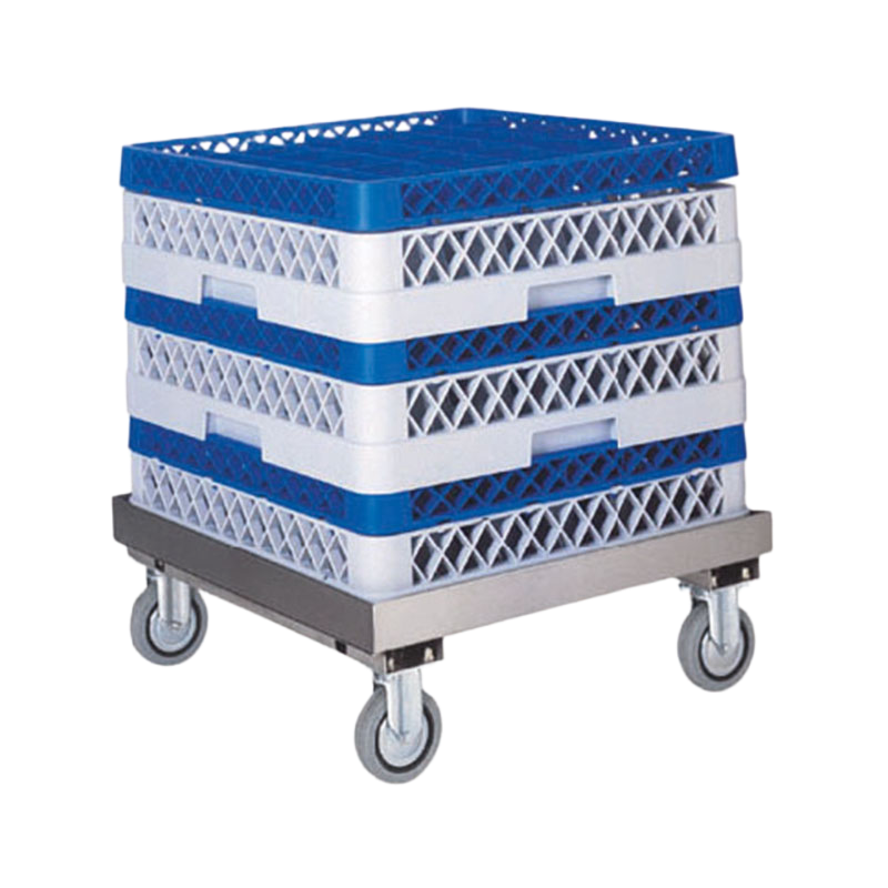 Inox kolica s košarama za perilicu/ CP1446