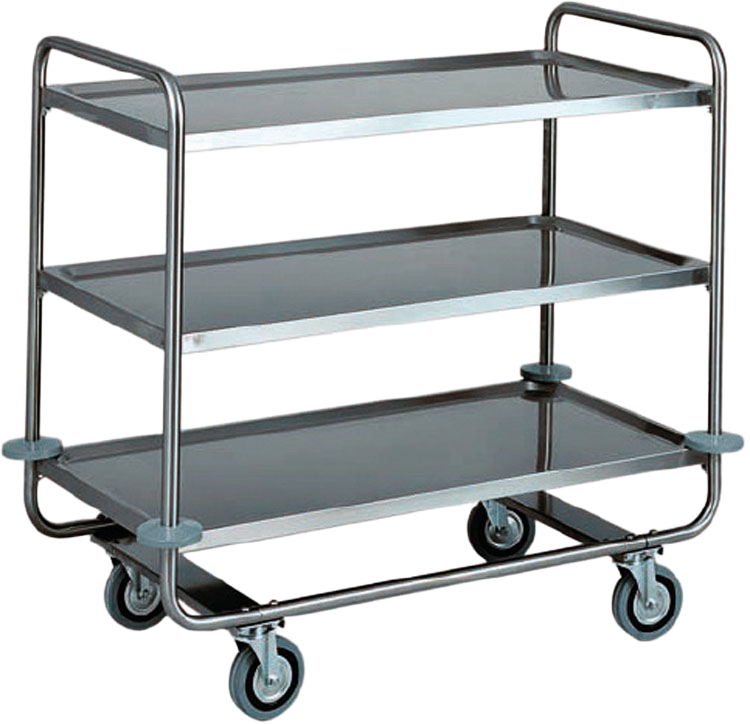 Inox kolica za teže terete / CA1431L60