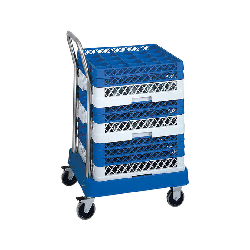 Inox kolica s košarama za perilicu/ CP1447