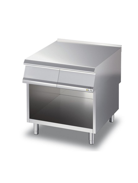 Neutralni element s gornjom ladicom na postolju