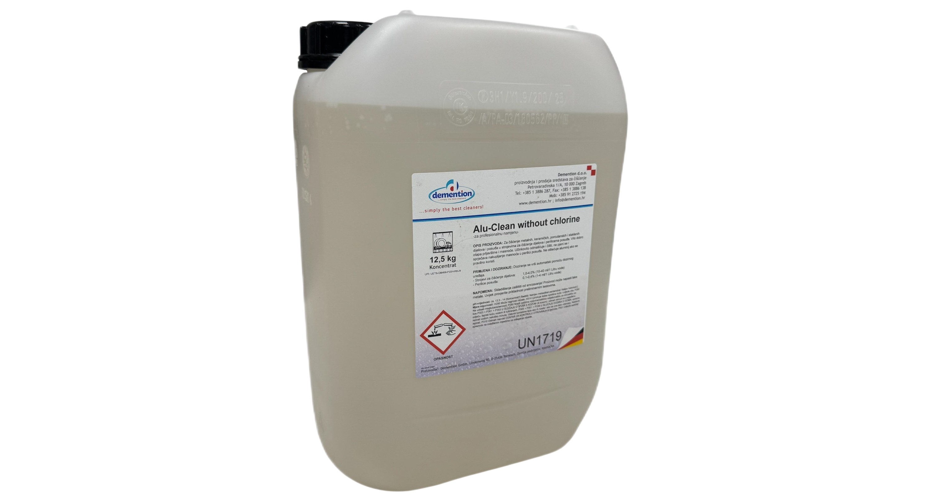 Deterdžent za strojno pranje "Alu-clean bez klora""