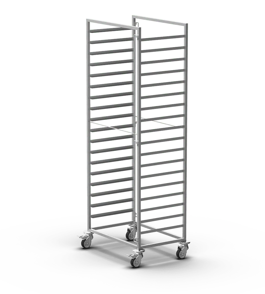 Tray holder trolley