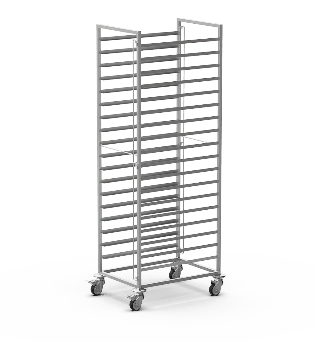 Tray holder trolley