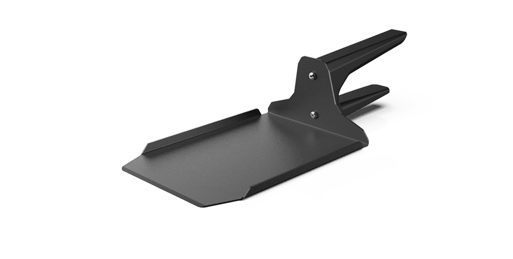 U-shaped flat spatula