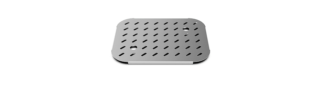 Liquid separation bottom panel
