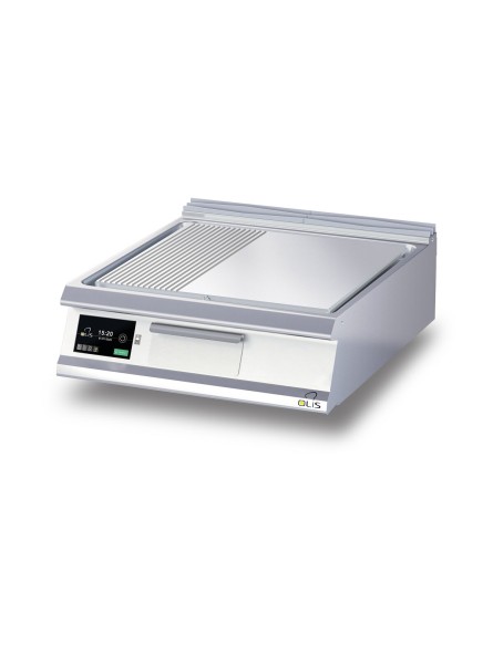 Električni super roštilj-1/3 rebrasta inox ploča