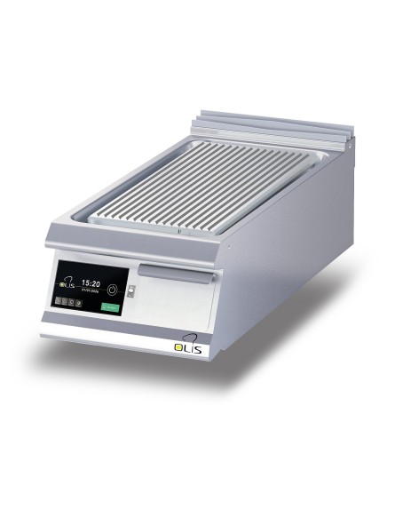 Električni super roštilj-rebrasta inox ploča