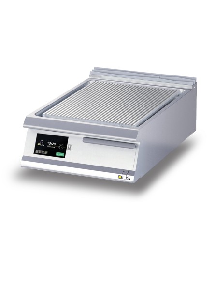 Električni super roštilj-rebrasta inox ploča 