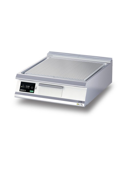 Električni super roštilj-rebrasta inox ploča