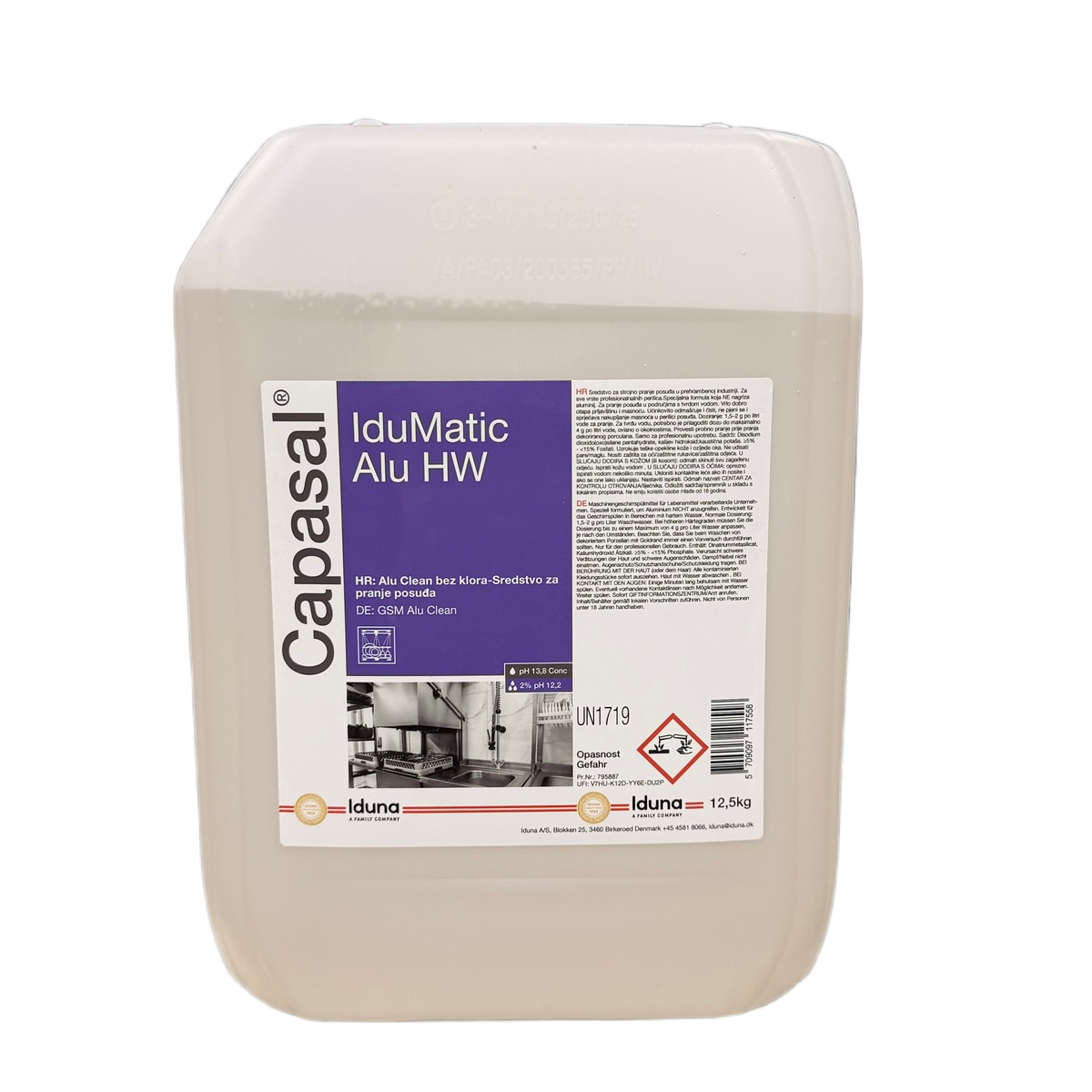 IduMatic Capasal Alu Clean bez Klora 12,5kg