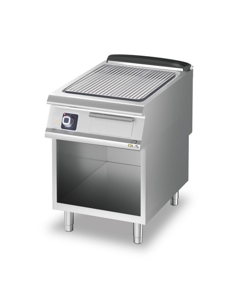 Fry Top S Electric M60 Aisi Ploča - Rebrana - Termostat - Na Otvorenom Ormariću