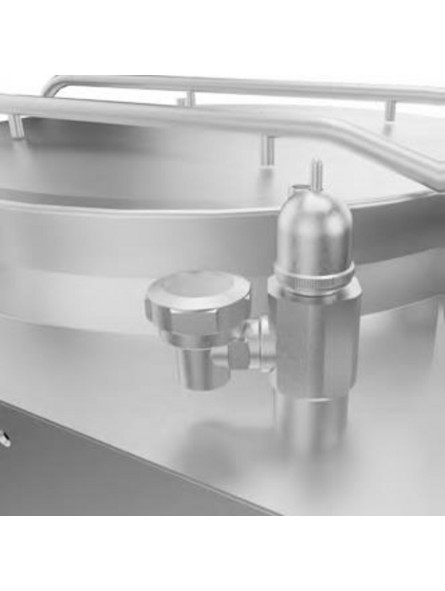 Neizravni Kotao Za Kruh Na Plin 100Lt - S Automatskim Ventilom Za Odtjecanje Kondenzata
