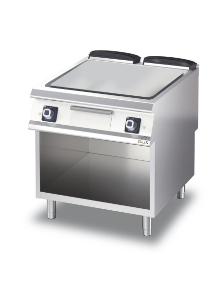 Fry Top S Electric M80 Kromirana Ploča - Glatka - Sa Pretincima Za Termostat